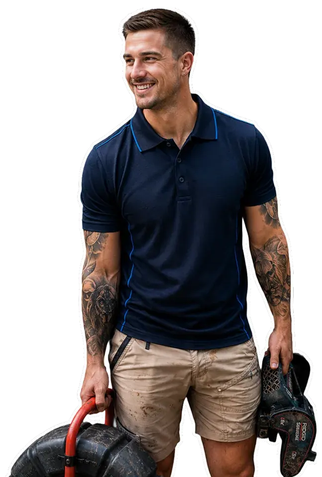 A licensed Prospect plumber with his tools