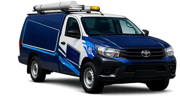 Service van on its way to a Prospect job